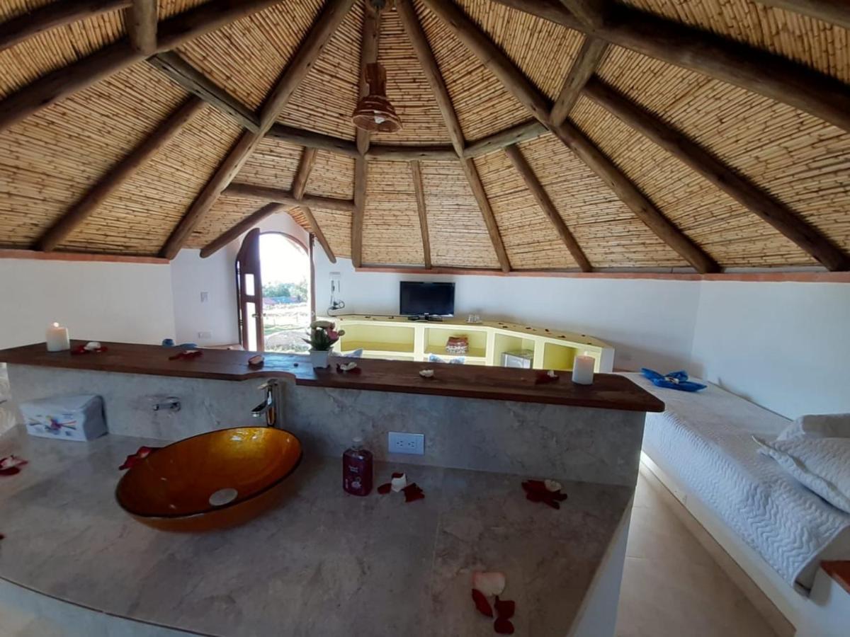 Malokas Agua Vida & Naturaleza Otel Villa de Leyva Dış mekan fotoğraf